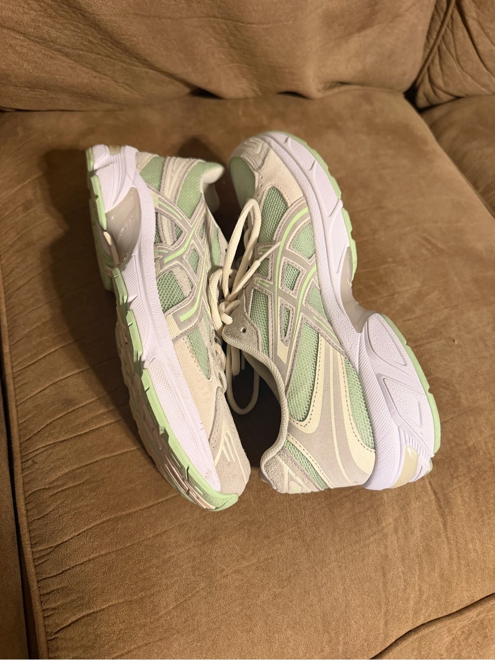Asics Gel-1130 Jade Oyster Grey Womens Size 10 1202A163-302 Sneakers